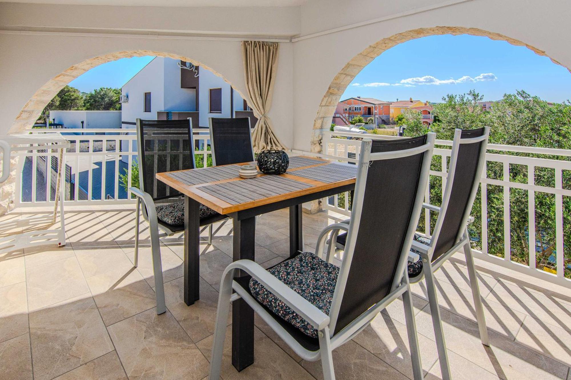 Apartmani Sanja Vir Buitenkant foto